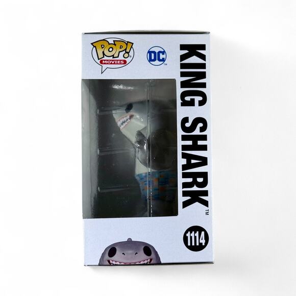Funko Pop Unopened King Shark 1114 DC Comics Suicide Squad Vinyl Figure Comics - Picture 2 of 6
